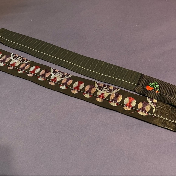 Ter Et Banting jacquard wrap belt